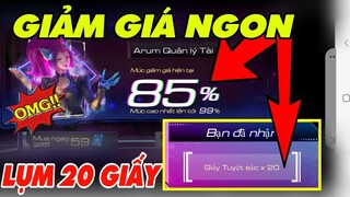 Liên Quân | Săn Giảm Giá Arum Quản Lý Tài Năng - 20 giấy tuyệt sắc