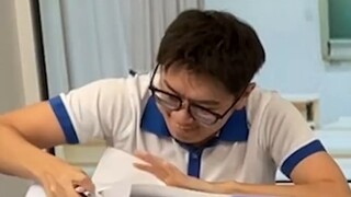 Teacher: No kidding, I can see a cockroach on your desk.