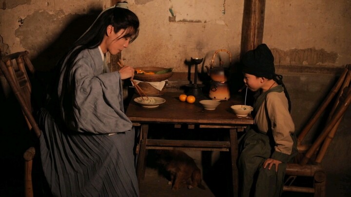 "Once Dad makes it onto the honor roll, I'll take you out for delicious food..."