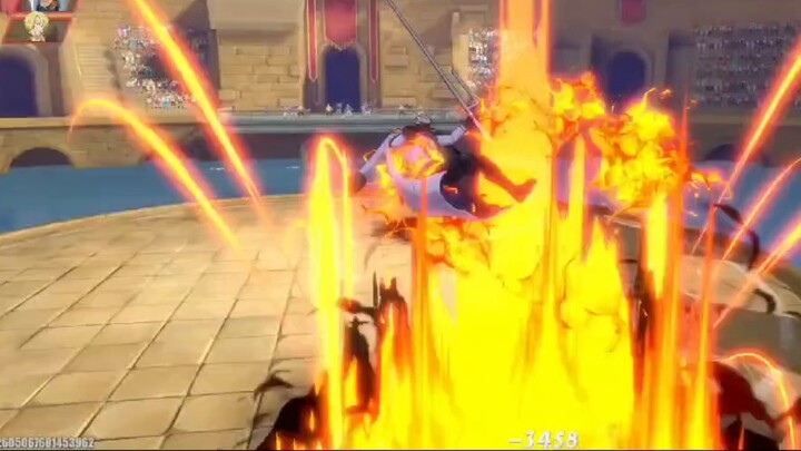 What is the ultimate move that can break through the defense of the arena bosses at the speed of lig