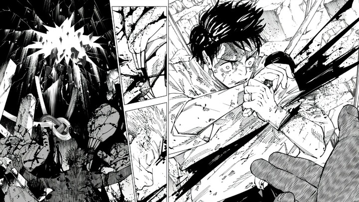 In this chapter of the manga, Yūgi has never once unleashed a Black Flash—not even once from Zero Vo