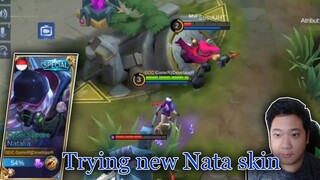 Testing new Nata SKIN haha