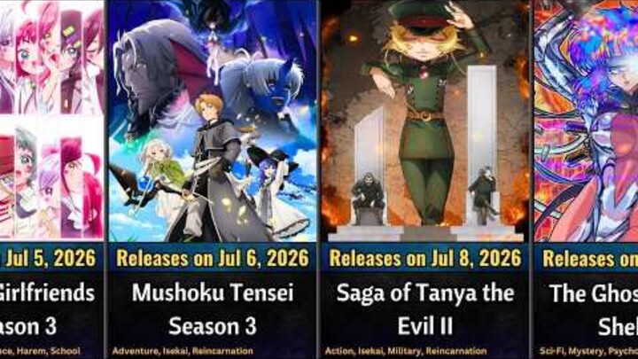 Every Upcoming Anime of Summer 2026 | July to September