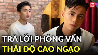 Sau màn hát live khó quên, em trai Sơn Tùng lại gây tranh cãi với thái độ khi phỏng vấn?