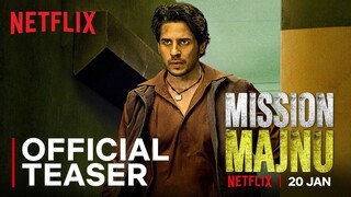 Mission Majnu _ Sidharth Malhotra, Rashmika Mandanna _ Official Trailer _ Netfli