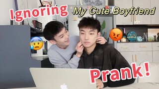 Ignoring My Boyfriend For 24 Hours PRANK！💔MY HEART MELTED