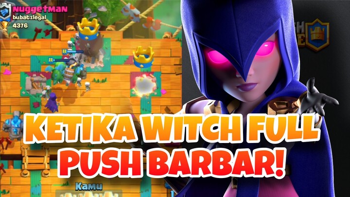 KETIKA WITCH MENGAMUK DI ARENA! - Clash Royale
