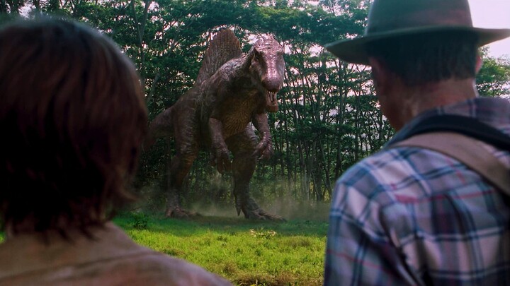 Why is it that as soon as Uncle Spinosaurus shows up, even God would pee his pants from fright?