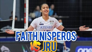 FAITH NISPEROS vs JRU | Game Highlights | Shakey’s Super League 2022 | Women’s Volleyball