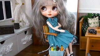 Portable doll house / doll box immersive layout