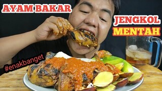 AYAM BAKAR MANDI CABE LALAP JENGKOL MENTAH