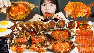 ASMR 밥도둑 장특집🦀 직접 만든 간장게장, 전복장, 새우장, 연어장 먹방&레시피 MUKBANG KOREAN POPULAR FOOD EATING SOUND