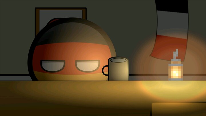 ภาพเคลื่อนไหว Polandball – Germanball Night