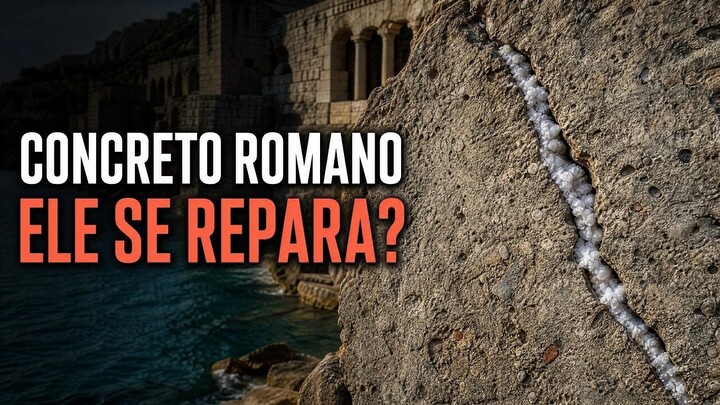 O Concreto Romano Que Parece Se Reparar