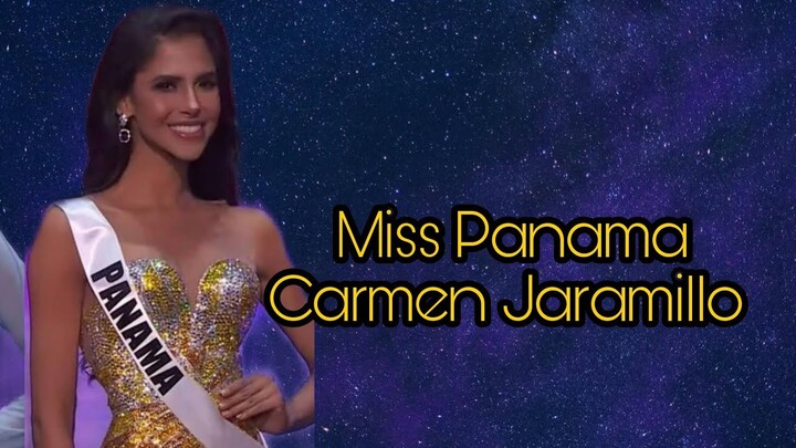 Miss Panama Carmen Jaramillo during Evening Gown Preliminary | Miss Universe