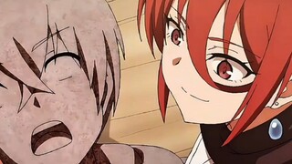 The younger brother was petrified, and the older sister was very excited