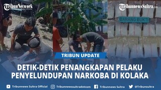 Detik-detik Penangkapan Pelaku Hendak Selundupkan Narkoba di Kolaka Sulawesi Tenggara