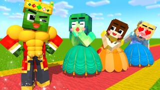 Monster School : Baby Zombie x Squid Game Doll Real Love  - Minecraft Animation