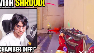 TenZ แบก SEN Shroud อยู่ในอันดับ เกมเพลย์ Perfect Chamber VALORANT