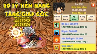 Ngọc Rồng Online - Nâng 20 Tỷ Tiềm Năng Vào Giáp Và Săn Mabư