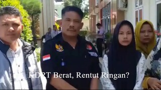 Rentut KDRT Berat Menuai Luka Kedua untuk Korban