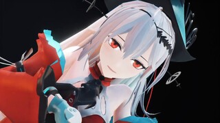 MMD.3D Arknights, Skadi. Menggunakan ciuman untuk menyumpal