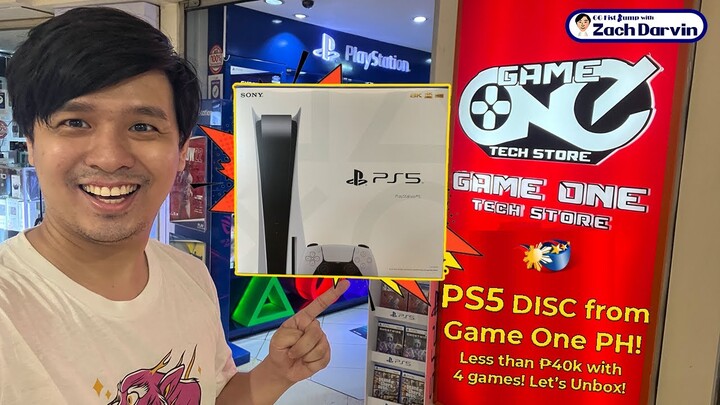 BOUGHT A PS5 DISC & 4 GAMES from GAME ONE PH at SRP! HOW TO ORDER PS5 in the Philippines + UNBOXING!
