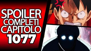 ONE PIECE SPOILER COMPLETI 1077: ANTICIPAZIONI CONFERMATE E COMPLETE!