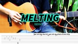 Melting - Kali Uchis - Fingerstyle (Tabs) Chords + Lyrics