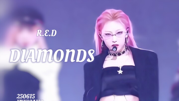 【西装银狐｜金丝镜猎场】R.E.D李雨林250615《diamonds》人气歌谣竖屏直拍