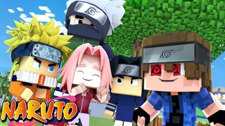 Minecraft - NARUTO H - CONHECI O TIME 7 ! NARUTO , SAKURA E SASUKE ! 2#