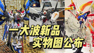 万代 一大波新品 实物公开