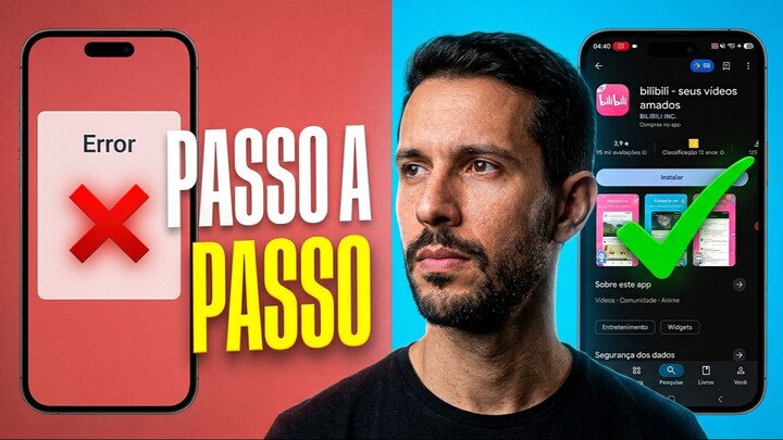 Como Criar uma Conta na Bilibili pelo Celular