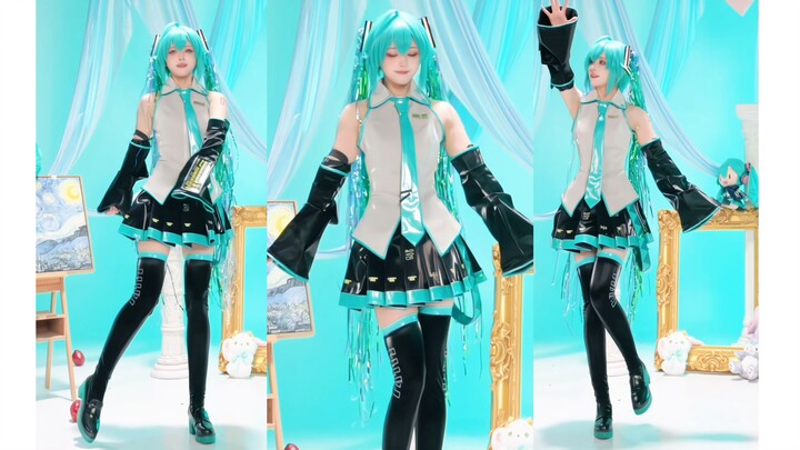 ⚡Does the Hatsune Miku cosplay outfit I spent five figures on actually look good?⚡ ooeeoo cover danc