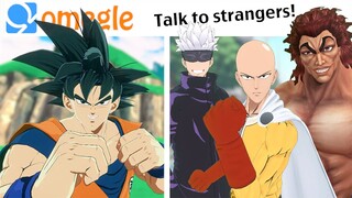 Goku Fights Everyone On Omegle (The Entire Series)