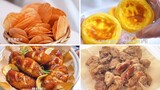 Vietsub - Làm đồ ăn vặt 🍢, cánh gà nướng, thịt heo chiên 🥓, bánh tart trứng🥞, khoai tây chiên🥔,.