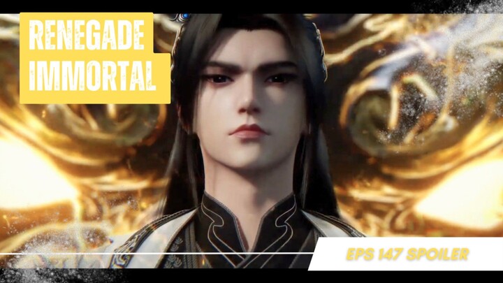 Renegade Immortal EP 147 Bahasa Indonesia | Wang Lin Third Eye!