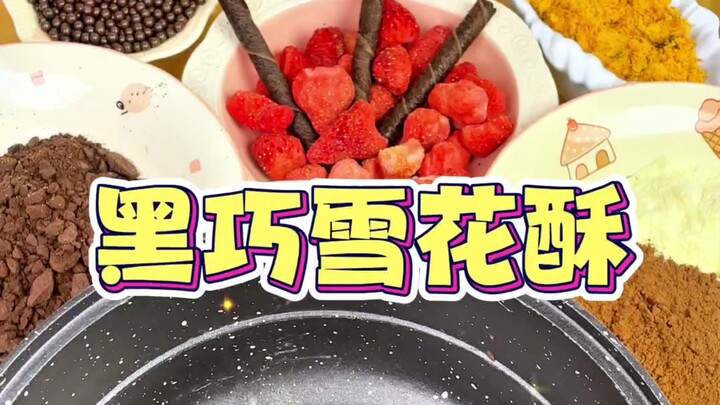 Ada yang suka makan kue salju?