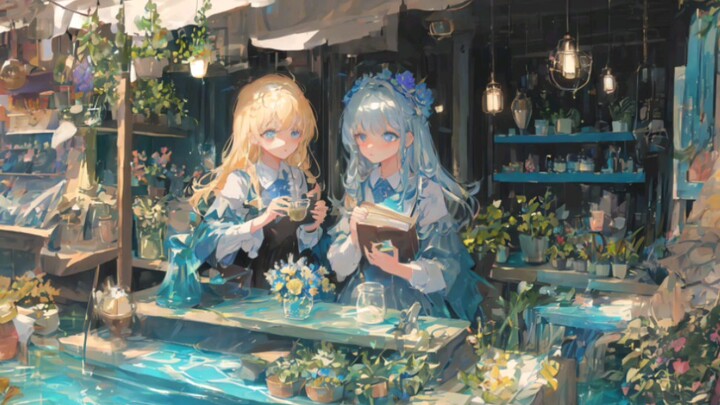 【AI Painting】A grocery store in a dream——Aesthetics improvement class 2