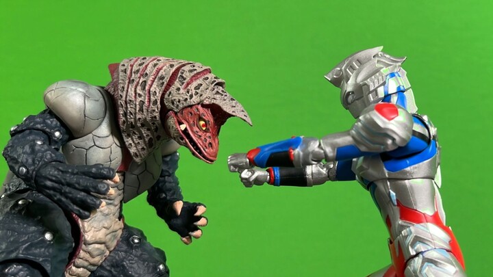 [Animasi Stop Motion Ultraman] Klip Terbengkalai Animasi Stop Motion Ultraman Zeta VS Gorzan