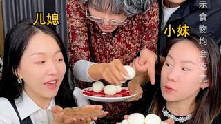 #Roti Protein Susu Kerbau Hari ini Binbin memberikan telur favoritnya untuk saya makan, lalu dia mak