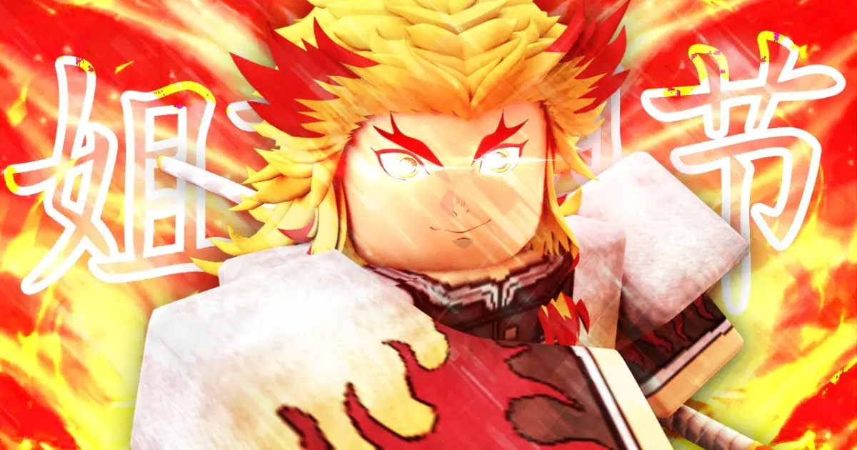 Training With Rengoku To Master Flame Breathing In Roblox Demon Slayer Rpg 2 Bilibili