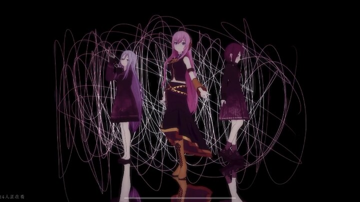 [Mirror projection for personal use][pjsk] The fault part is compared with the original MV "キャットラビング