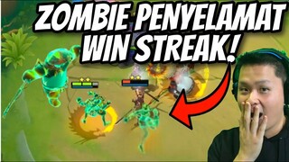 META ZOMBIE!! EARLY GAME GAS WINSTREAK ENAK BANGET EUY!