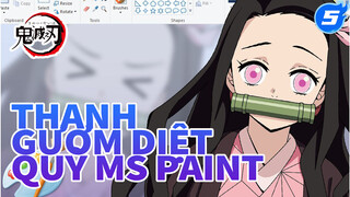 Nezuko Thanh gươm diệt quỷ | MS Paint_5