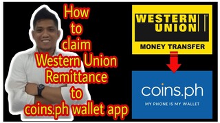 How to claim Western Union padala to coins.ph app