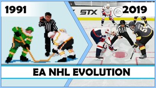 EA NHL evolution [1991 - 2019]