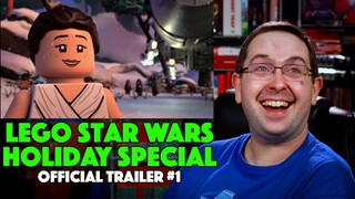 REACTION! LEGO Star Wars Holiday Special Trailer #1 - Disney+ Movie 2020