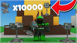 ฉันครอบคลุมทั้งแผนที่ด้วยป้อมปืน (Roblox BedWars)