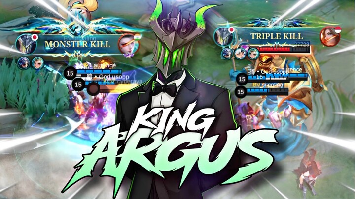 SEMUA MUSUH HANYALAH KROCO DIHADAPAN KING ARGUS😎🔥